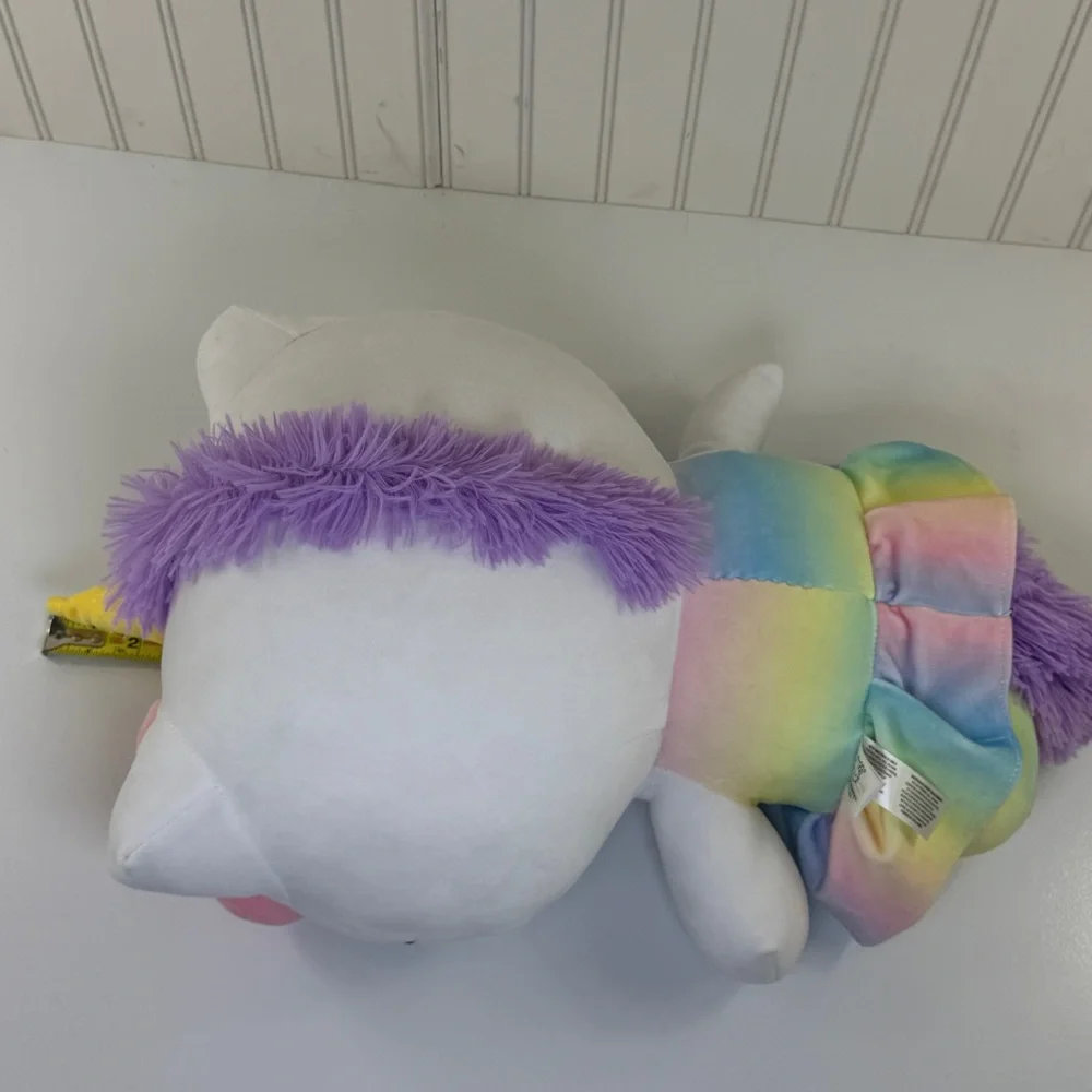Sanrio Hello Kitty 24” Rainbow‎ 🌈 🦄 Unicorn Plush Doll Large Plush